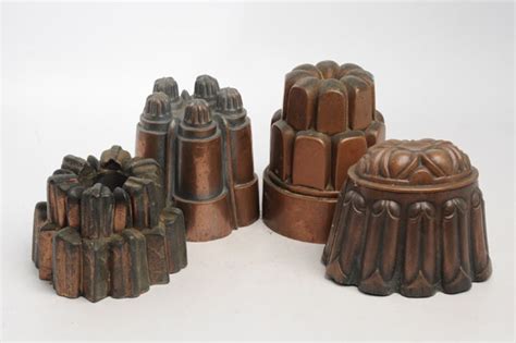 We did not find results for: Four Victorian copper jelly moulds - various, 9.5cm to 15 ...