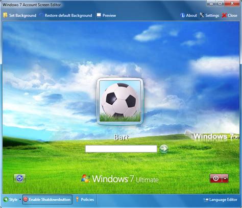 Windows 7 Classic Logon Screen Creativegost