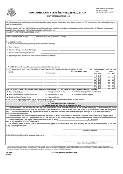 Ds 160 Nonimmigrant Visa Application Form Download Printable Application
