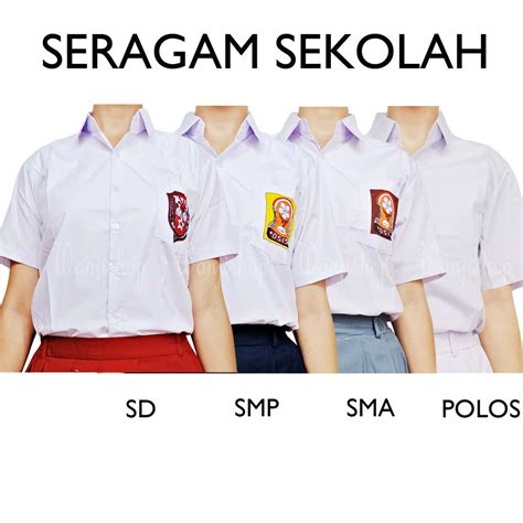 Konsep Terkini Gambar Baju Smp Tas Sekolah