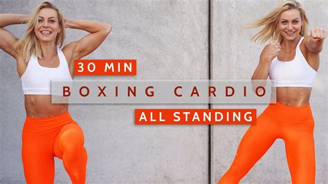 MIN BOXING CARDIO All Standing Knee Friendly No Repeat Full Body HIIT Super Sweaty