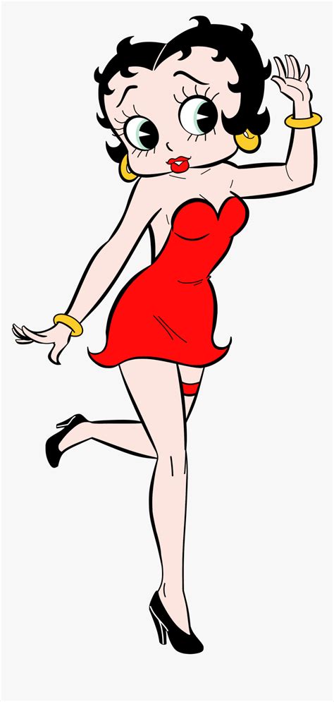 Betty Boop Anime Render Betty Boop Hd Png Download Kindpng