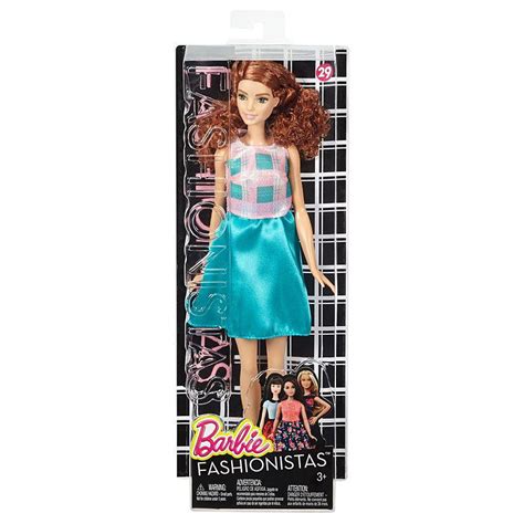 Muñeca Barbie Fashionistas 29 Terrific Teal Alta DMF31 BarbiePedia