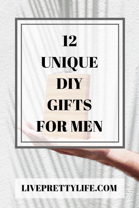 UNIQUE DIY IDEAS GIFTS FOR MEN Diy Gifts For Men Mason Jar Crafts