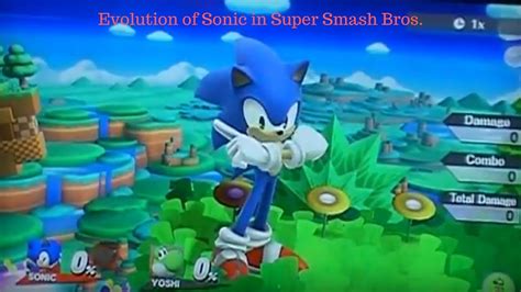 Evolution Of Sonic In Super Smash Bros Graphics Moveset Sound Clips