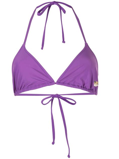 Fiorucci Angel Bikini Top In Purple Modesens