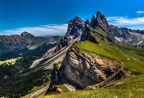 Sass Rigais Seceda Dolomites Italy Dolomites Italy Landscape Photos