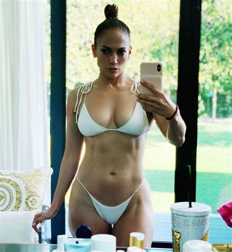 JLo 50 Strips Down To Bikini For Sizzling Selfie After Super Bowl