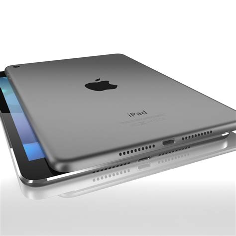 Apple Ipad Mini 4 Space Gray 3d Model 29 3ds C4d Fbx Lwo Ma