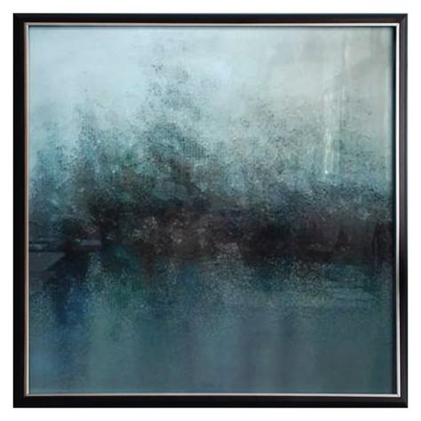 Blue Abstract Framed Sarah Louise Interiors