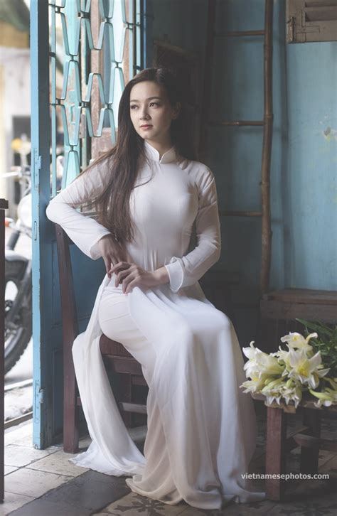 beautiful vietnamese girl ao dai vol 51 model abg