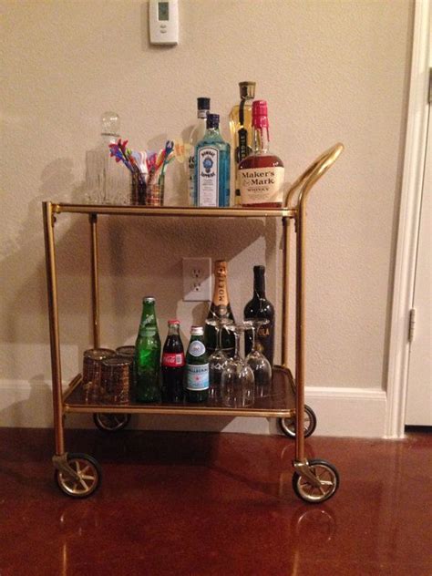 When it comes to modern design, portability may be a close second. Vintage, Retro, Mid Century Modern, Mad Men-Style Bar cart ...
