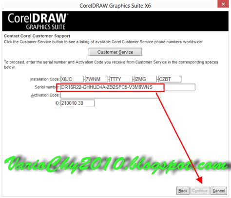 Cara Mendapatkan Serial Number Corel Draw X Activation