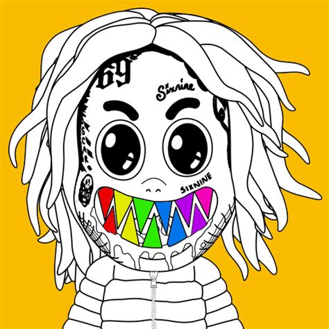 App Insights 6ix9ine Coloring Book Apptopia