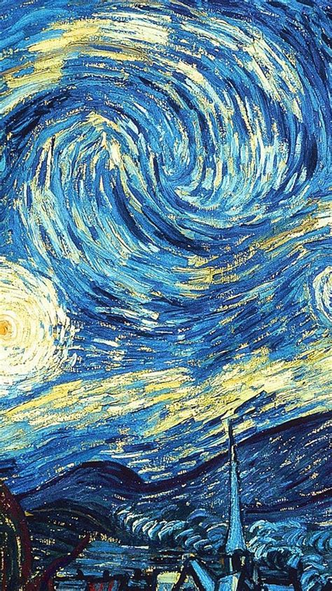 Van Gogh Starry Night Wallpapers Top Free Van Gogh Starry Night