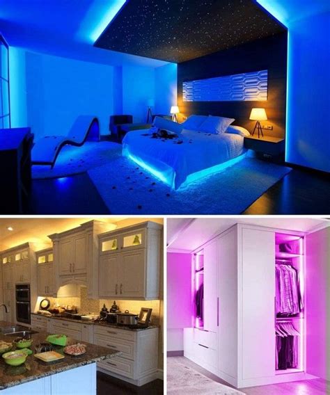 30 Led Strip Lights Bedroom Ideas Decoomo