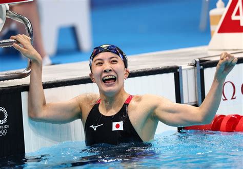 Olympic Swimming Japans Ohashi Wins Gold In Womens 400 Medley Reuters