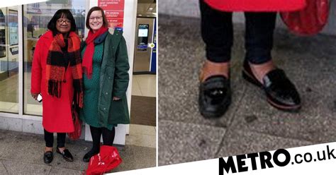 Relatable Moment Diane Abbott Puts Two Left Shoes On In Rush To Vote