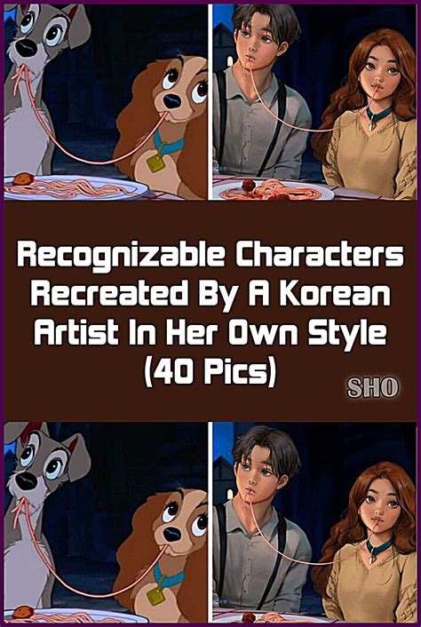 Recognizable Characters Recreated By A Korean Artist In Her Own Style 40 Pics Artofit