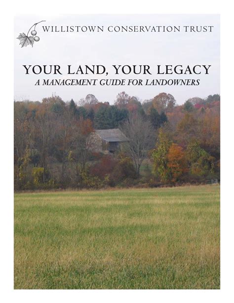 Your Land Your Legacy By Joyce Spragins Issuu