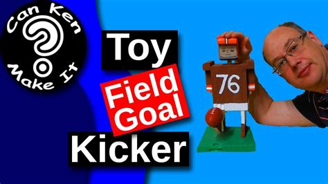 Make A Wooden Placekicker Toy For The Nfl Kickoff Youtube