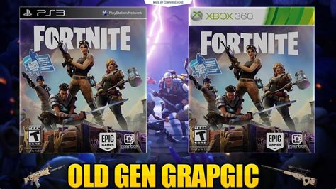 If Fortnite Was On Ps3 And Xbox 360 Old Gen Gameplaygraphic Youtube