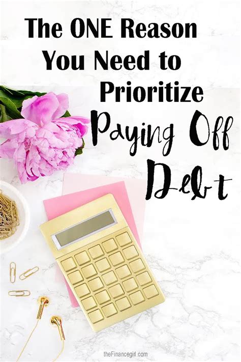 The One Reason You Should Prioritize Paying Off Debt Debt Payoff