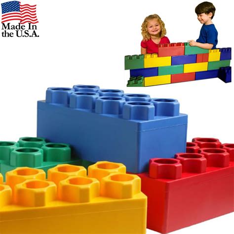 Jumbo Building Blocks For Toddlers 24 Piece Set 3 Years Large Plastic