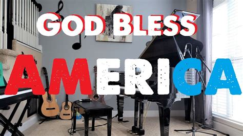 My home, sweet home, is a lock and a key. God Bless America - Solo Instrumental Piano with Lyrics ...