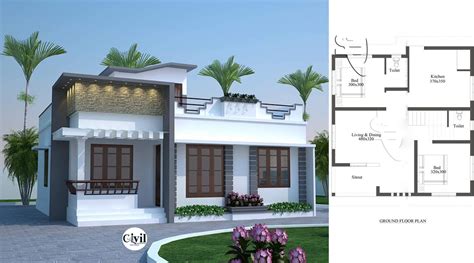 Amazing Beautiful House Plans With All Dimensions Engineering