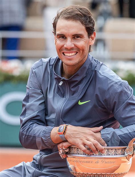 Sigue la última hora del tenista español: Rafael Nadal's watch designed to court danger at Wimbledon ...