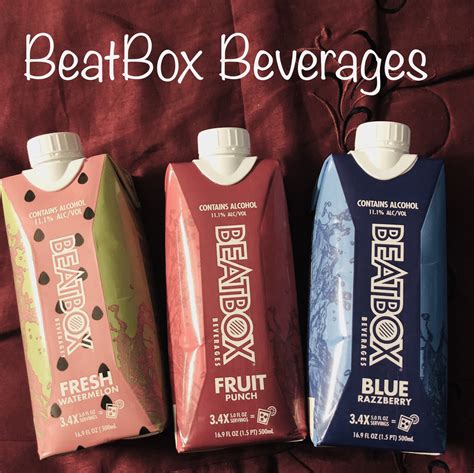 Meet Beatbox Beverages Its Like An Adult Juice Box Bb Product Reviews