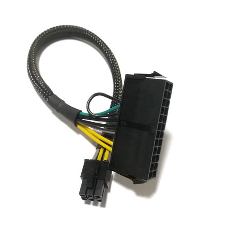 Atx Psu Standard 24pin Female To 6p Male Internal Power Adapter