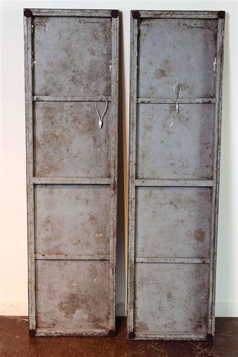 Vintage Architectural Metal Wall Decor Panels At 1stdibs
