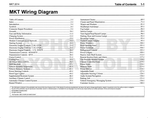 2000 lincoln ls 4dr sedan wiring information: 2014 Lincoln MKT Wiring Diagram Manual Original
