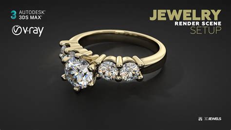 Preview Of 3ds Max V Ray Scene Settings For Jewelry 3d Rendering
