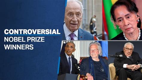 Five Controversial Nobel Prize Laureates Trt World