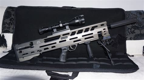 Spesifikasi :senapan angin pcp samyang sumatra 500cc cal 4,5mm/.177 made in korea unit senapan caliber : senapan pcp import: Senapan pcp Evanix Rainstorm 3D Bullpup