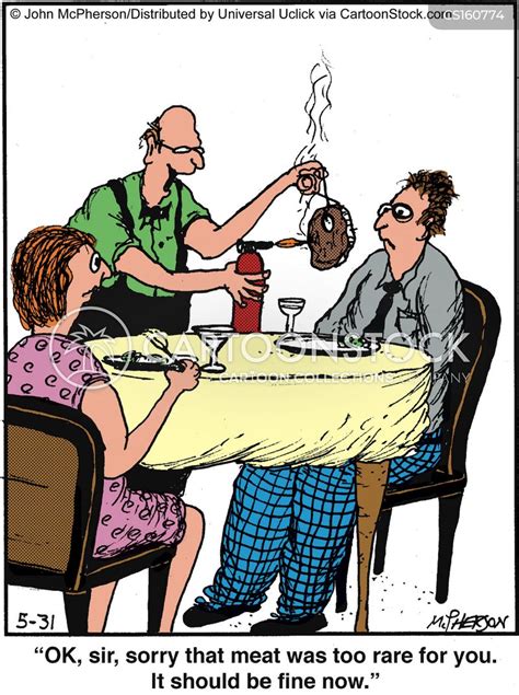 Well Done Steaks Cartoons And Comics Funny Pictures From Cartoonstock