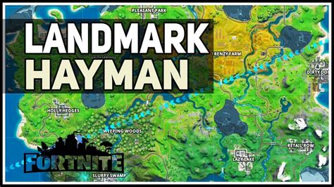 Hayman Landmark Fortnite Chapter 2 Youtube