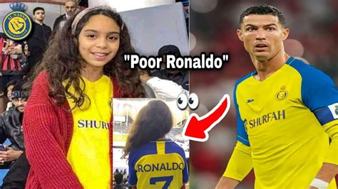 Viral Moroccan Girl Turned Into Cristiano Ronaldo Fans 👀😜al Nassr 🔥cr7 Moroccangirl Alnassr