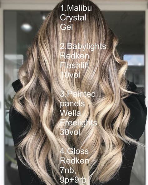 Pinterest Hair Color Formulas Redken Hair Color Blonde Hair Color