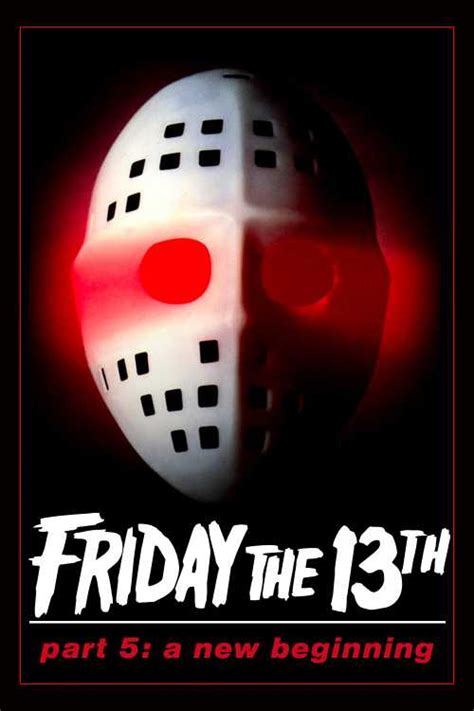 Friday The 13th A New Beginning 1985 Randombell The Poster Database Tpdb
