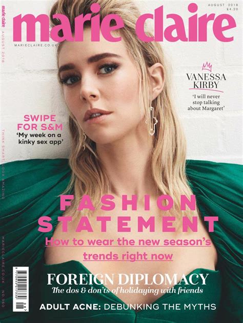 Marie Claire Uk August 2018 Magazine Get Your Digital Subscription