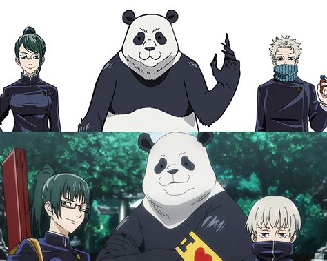 Maki Toge And Panda Jujutsu Kaisen 0 Character Designs Revealed Otaku Tale