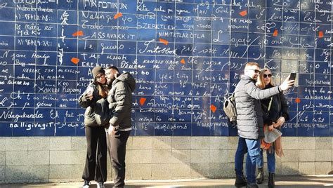 Paris Le Mur Des Je Taime Reçoit La Visite Dun Million De