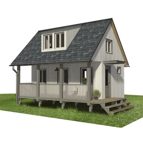 Small Cabin Plans With Loft And Porch