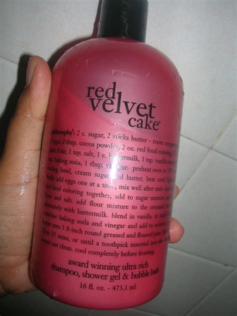 The Art Of Make Up Review Philosophy Red Velvet Cake 3 In 1 Shampoo