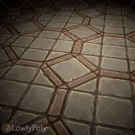 Stylized Stone Tile Vol04 Hand Painted Texture Pack