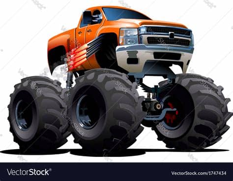 Download monster truck stock vectors. Cartoon Monster Truck Royalty Free Vector Image